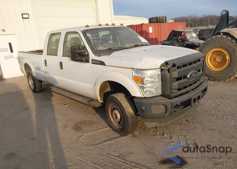 2016 Ford F-250 Xl from USA, damaged, VIN 1FT7W2B65GEC80389